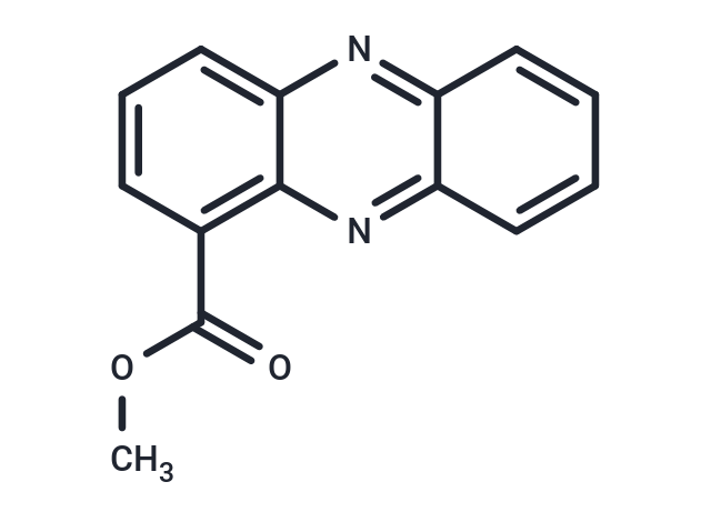 Methyl 1-phenazinecarboxylate Chemical Structure