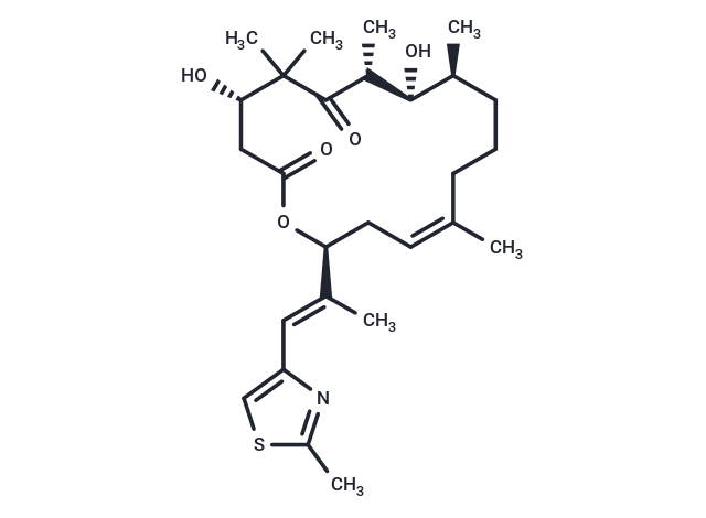 Epothilone D Chemical Structure