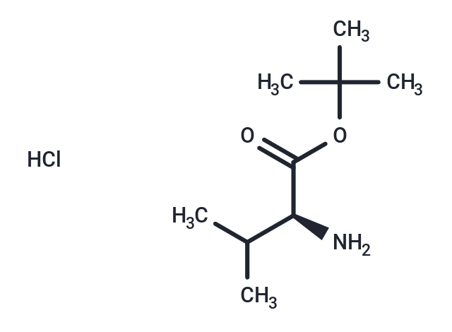 (S)-tert-Butyl 2-amino-3-methylbutanoate hydrochloride Chemical Structure