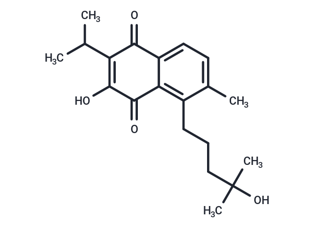 TargetMol Chemical Structure 4-Hydroxysapriparaquinone