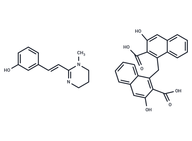 Oxantel Pamoate Chemical Structure