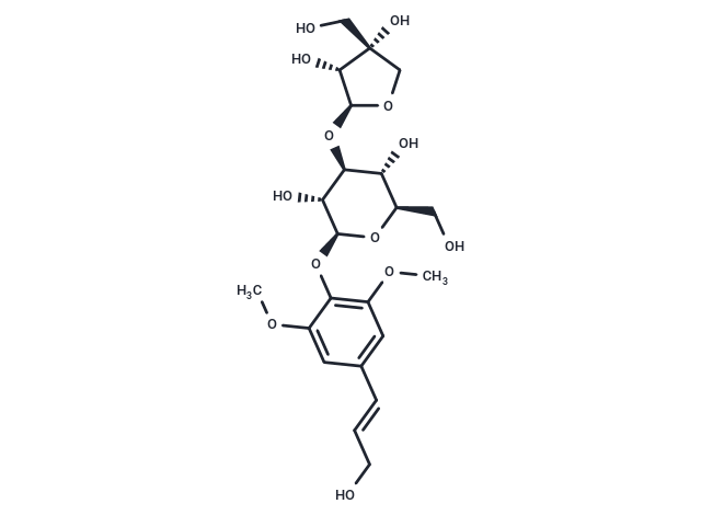 TargetMol Chemical Structure Cordifolioside A