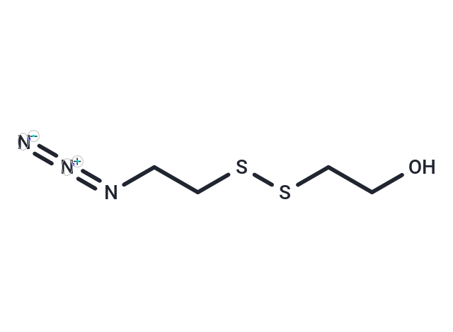 Azidoethyl-SS-ethylalcohol Chemical Structure