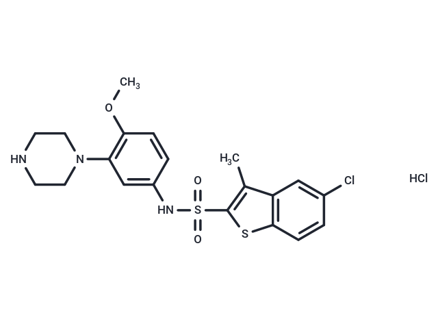 SB 271046 hydrochloride Chemical Structure