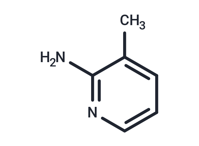 3-Methylpyridin-2-amine Chemical Structure