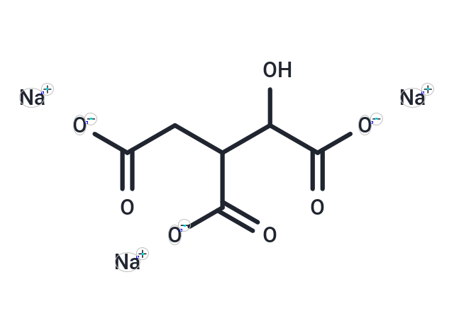 DL-Isocitric acid trisodium salt Chemical Structure