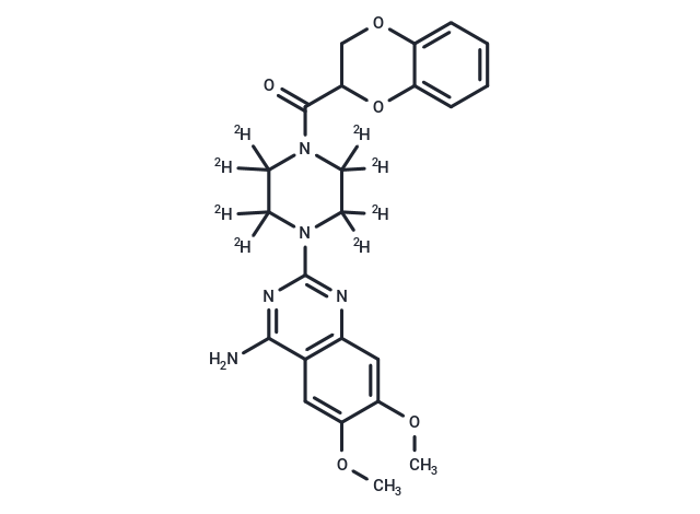 TargetMol Chemical Structure Doxazosin D8