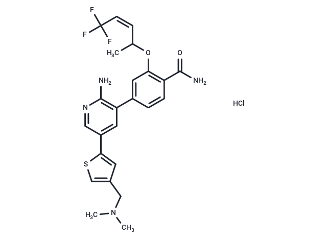 rac-CCT-250863 HCl Chemical Structure