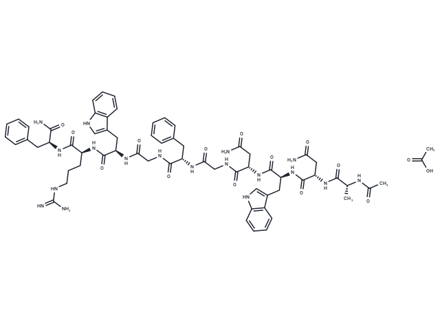Kisspeptin 234 acetate(1145998-81-7 free base) Chemical Structure