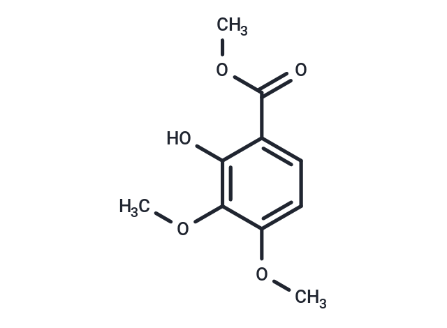 Methyl 2-hydroxy-3,4-dimethoxybenzoate Chemical Structure
