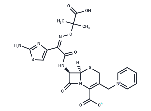 Ceftazidime Chemical Structure