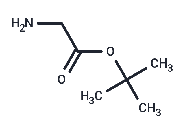 tert-Butyl 2-aminoacetate Chemical Structure