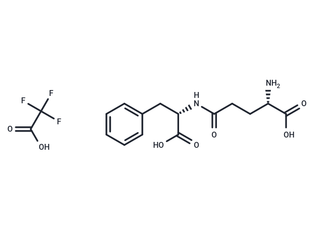 γ-Glu-Phe TFA(7432-24-8 free base) Chemical Structure