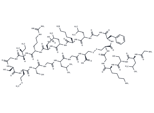 C-Type Natriuretic Peptide (CNP) (1-22), human Chemical Structure
