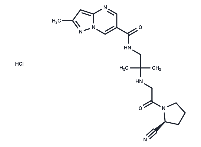 Anagliptin hydrochloride Chemical Structure