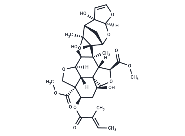Azadirachtin B Chemical Structure