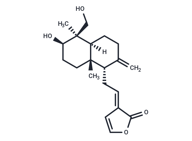 TargetMol Chemical Structure Dehydroandrographolide