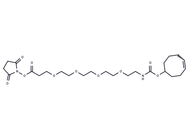 TargetMol Chemical Structure TCO-PEG4-NHS ester