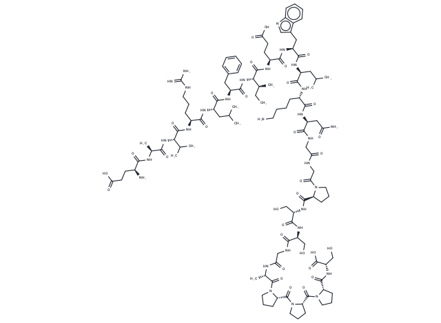 Exendin-3/4 (64-86) Chemical Structure