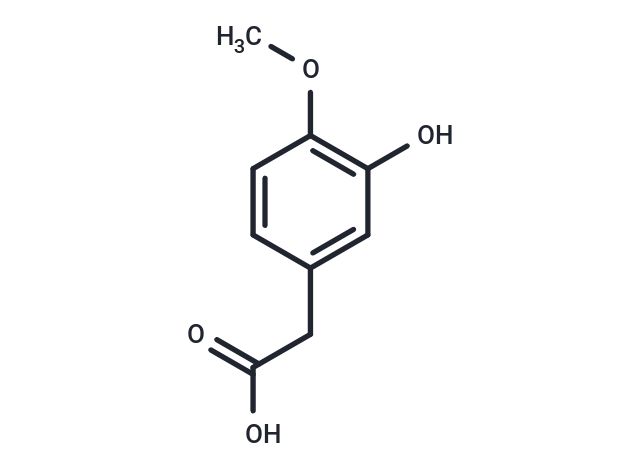 Isohomovanillic acid Chemical Structure