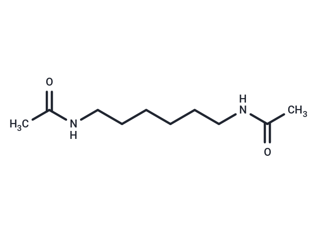 Hexamethylene bisacetamide Chemical Structure