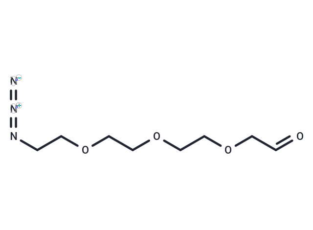 TargetMol Chemical Structure Ald-CH2-PEG3-azide