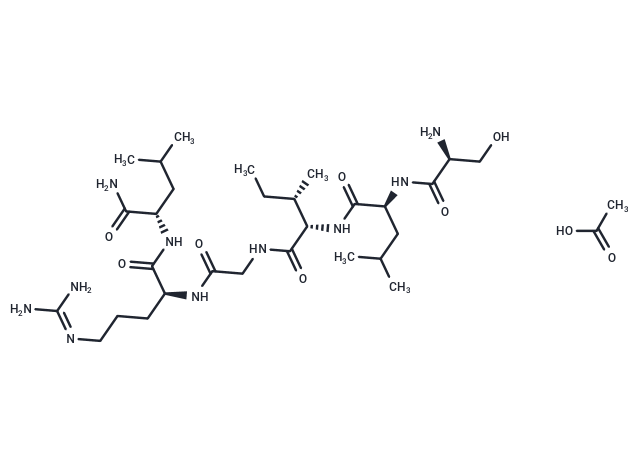 PAR-2 Activating Peptide acetate Chemical Structure