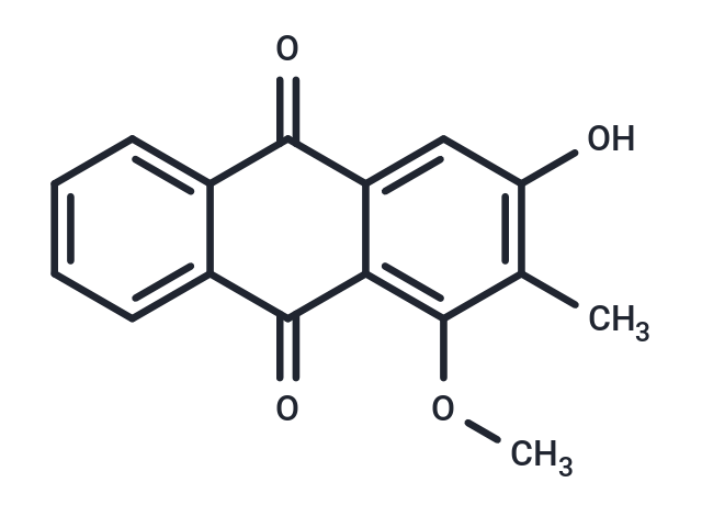TargetMol Chemical Structure Rubiadin-1-methyl ether