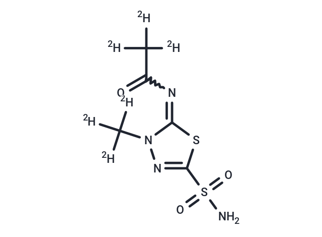 TargetMol Chemical Structure Methazolamide-d6