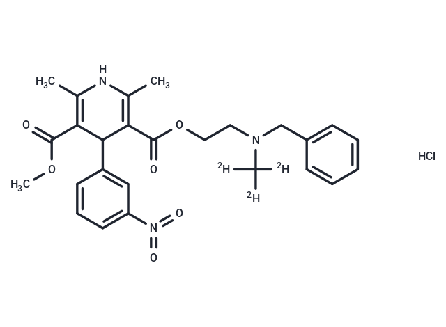 TargetMol Chemical Structure Nicardipine-d3 hydrochloride