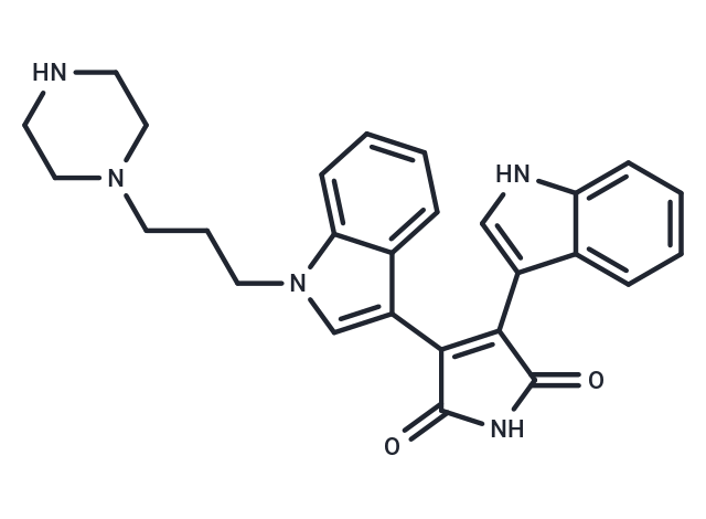 Bisindolylmaleimide VII Chemical Structure