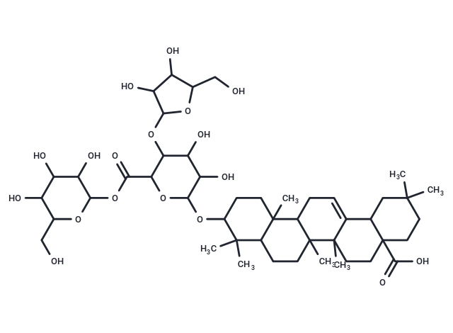 Chikusetsusaponin Ib Chemical Structure