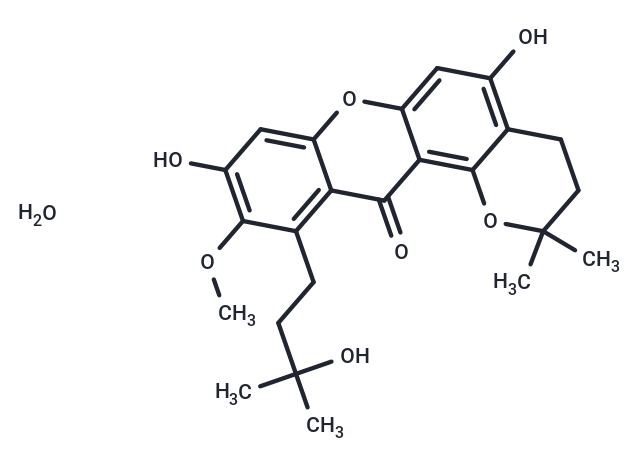 1-Isomangostin hydrate Chemical Structure