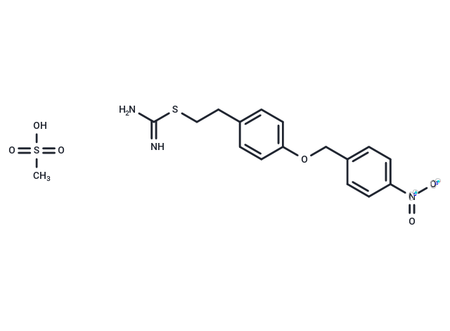 KB-R7943 mesylate Chemical Structure