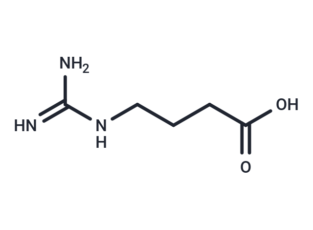 4-Guanidinobutanoic acid Chemical Structure
