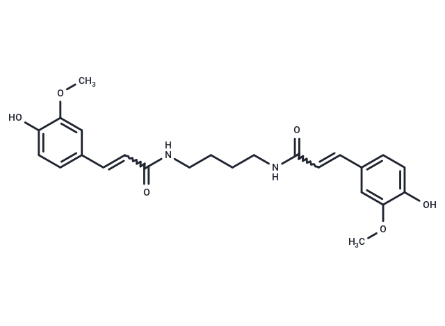TargetMol Chemical Structure N,N′-Diferuloylputrescine