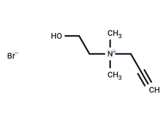 Propargylcholine Chemical Structure