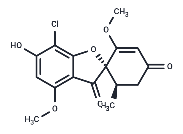 6-O-Demethyl Griseofulvin Chemical Structure