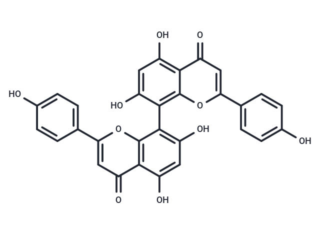 Cupressuflavone Chemical Structure
