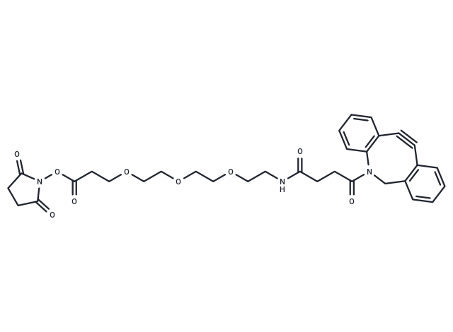 TargetMol Chemical Structure DBCO-PEG3-NHS ester