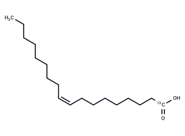 TargetMol Chemical Structure Oleic Acid-13C