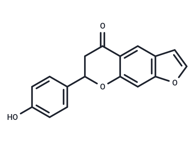 TargetMol Chemical Structure Furano(2'',3'',7,6)-4'-hydroxyflavanone