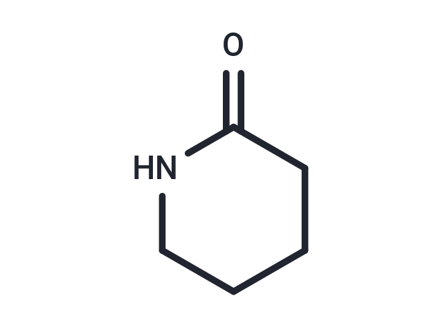 2-Piperidone Chemical Structure