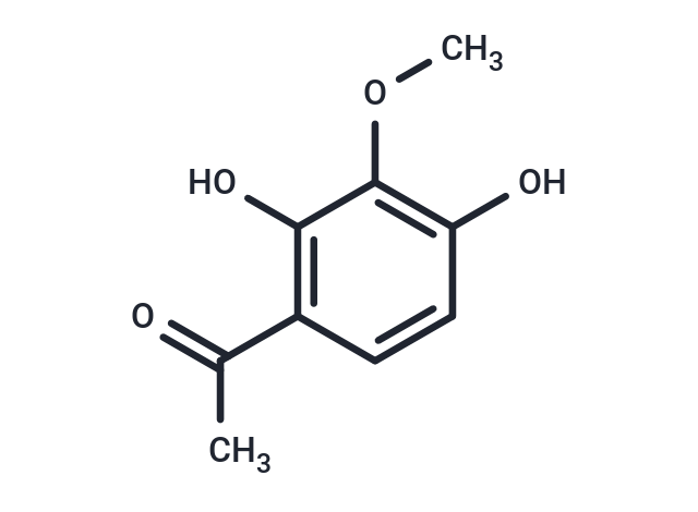 TargetMol Chemical Structure 2',4'-Dihydroxy-3'-methoxyacetophenone