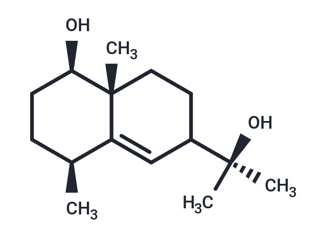 TargetMol Chemical Structure 7-Epi-5-eudesmene-1beta,11-diol