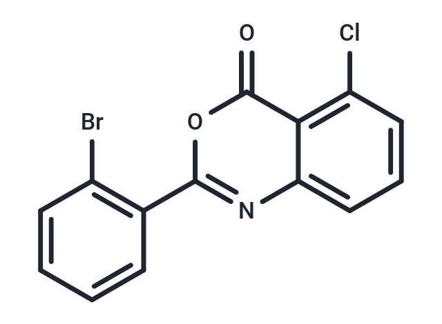 TargetMol Chemical Structure 2-(2-bromophenyl)-5-chloro-4H-3,1-benzoxazin-4-one