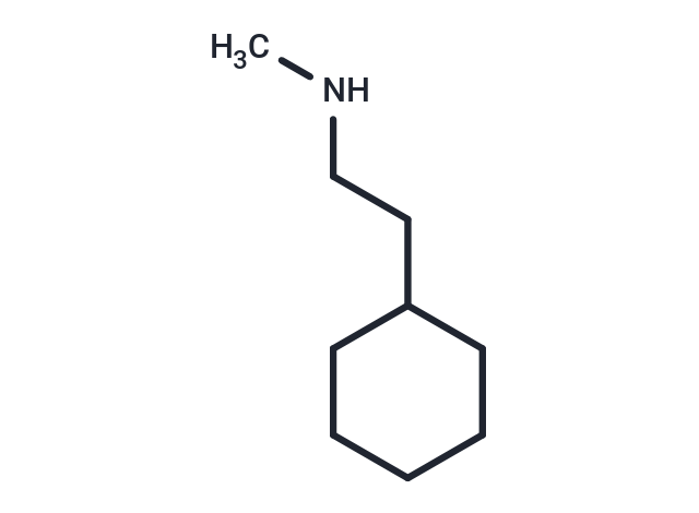 N-Methylcyclohexaneethaneamine Chemical Structure