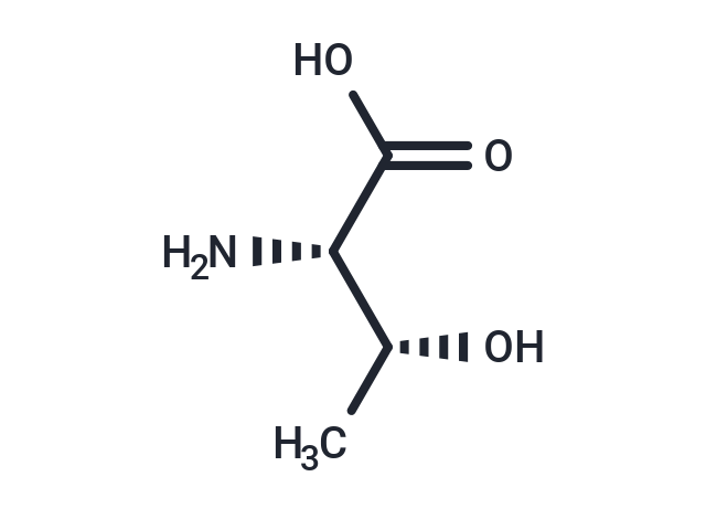 L-Threonine Chemical Structure
