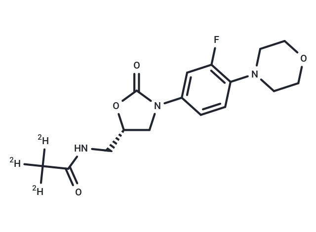 TargetMol Chemical Structure Linezolid-d3