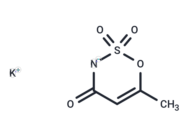 Acesulfame Potassium Chemical Structure